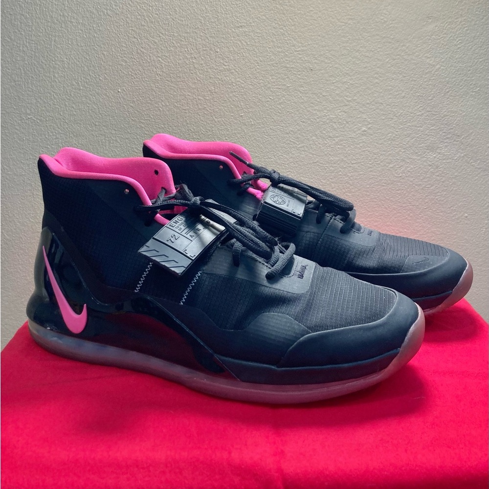 Air Force Max Black and Pink Men's Sneakers